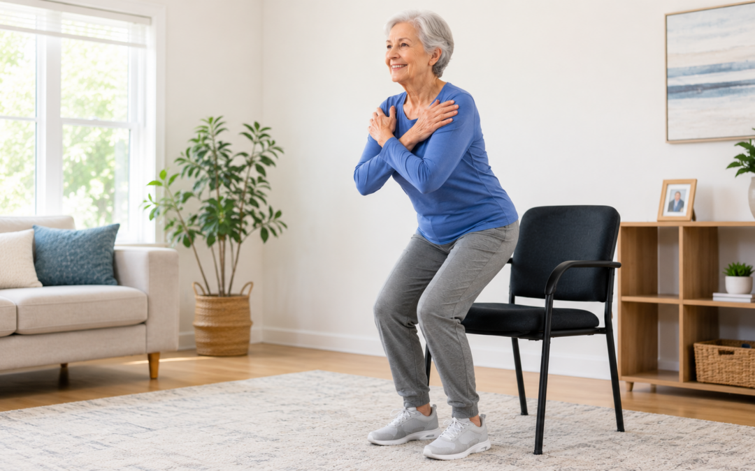 30 Second Chair Stand Test for Seniors: Measure Lower Body Strength and Independence
